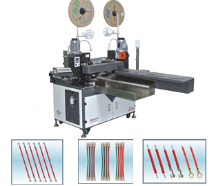 RQ-009全自動(dòng)排線(xiàn)端子機(jī)<div   id="m50uktp"   class="box-center">  ，4并線(xiàn)高效率產(chǎn)出